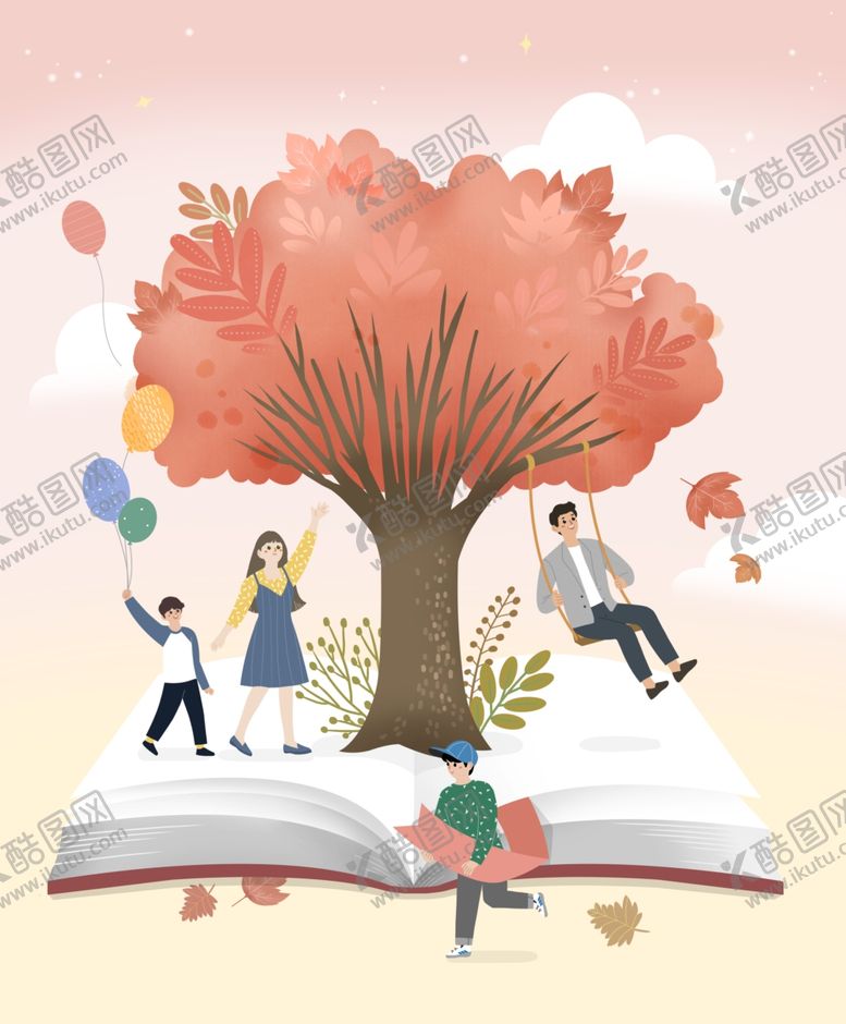 编号：87430209292322072269【酷图网】源文件下载-读书绘画