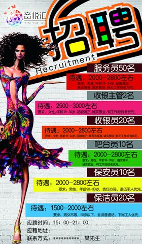 招聘商场诚服装公司