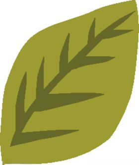 手绘绿植物背景底纹花枝欧式花纹