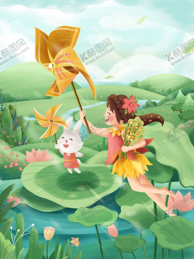 编号：28828605062306286465【酷图网】源文件下载-创意卡通插画图案
