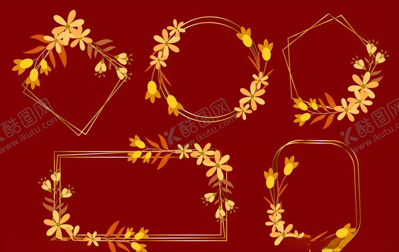 编号：33703410060715506639【酷图网】源文件下载-植物边框