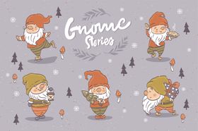 6款彩绘圣诞老人