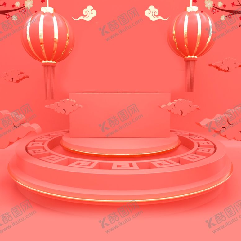 编号：58708110280923094446【酷图网】源文件下载-电商立体场景