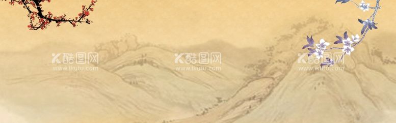 编号：55878711281257183451【酷图网】源文件下载-中国风山水墨背景