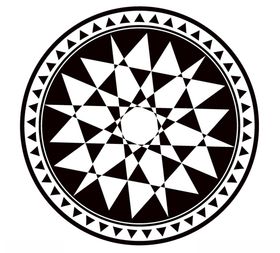 矢量图抽象硅藻泥吊顶