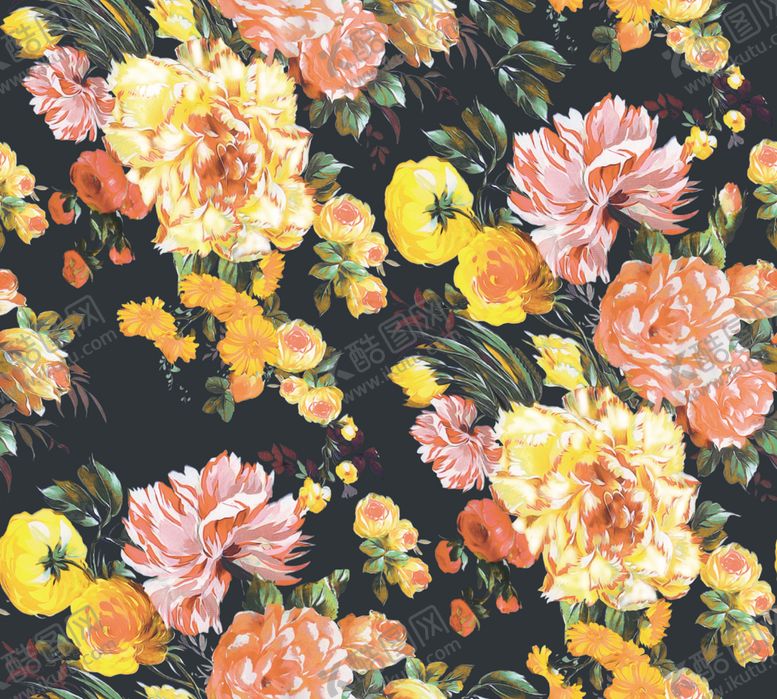 编号：15594310061408192469【酷图网】源文件下载-手绘花