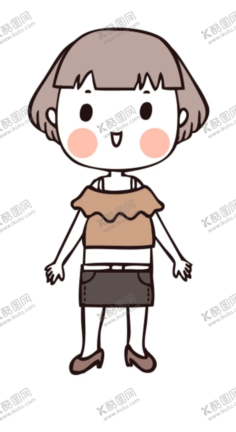 编号：80275510221819139007【酷图网】源文件下载-卡通小人 