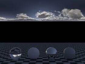 C4D天空贴图HDR贴图