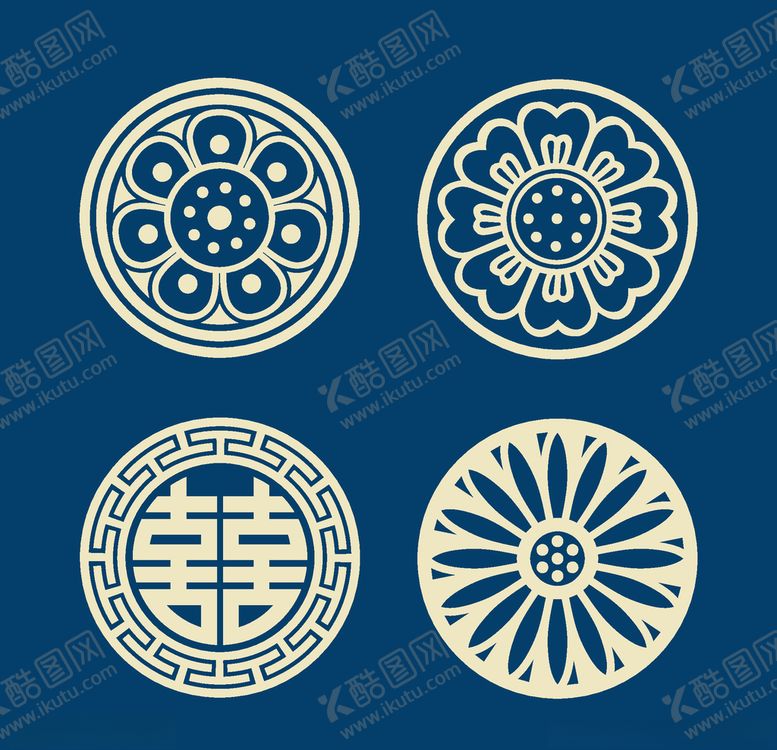 编号：73078405121015041681【酷图网】源文件下载-中国风花纹