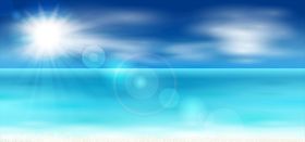 夏日海滩
