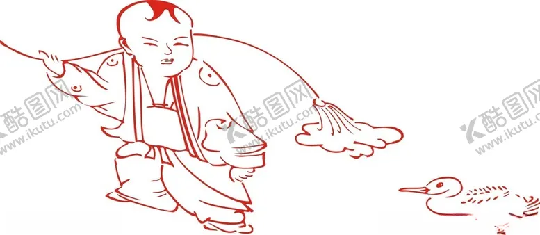 编号：41995302090710238293【酷图网】源文件下载-矢量人物剪纸