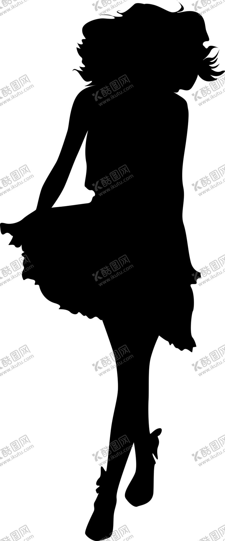 编号：73979004222113544261【酷图网】源文件下载-美女剪影