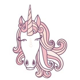 独角兽简笔插画