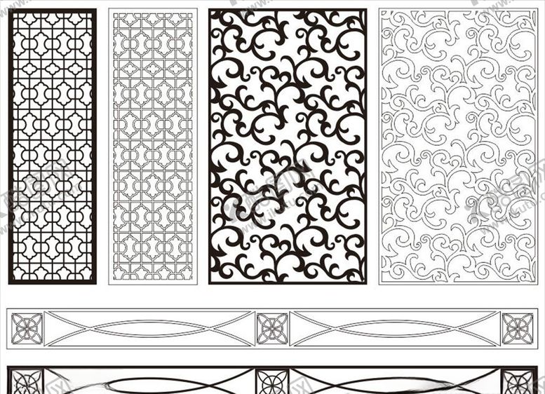编号：62717309250655497631【酷图网】源文件下载-镂空雕刻雕花