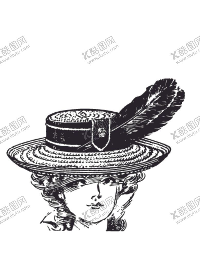 编号：29290209181124091065【酷图网】源文件下载-欧式古典女士头发造型