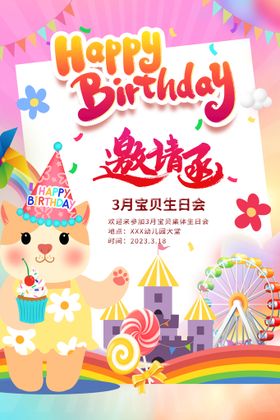 编号：04763109250108173275【酷图网】源文件下载-生日邀请函