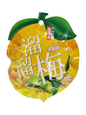 溜溜凤梨梅60g