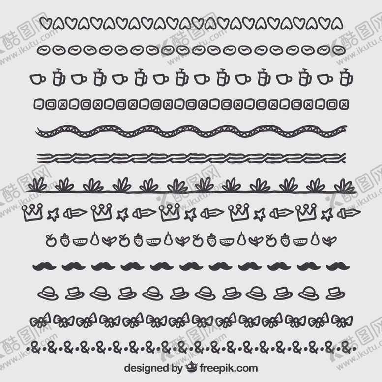 编号：54419809230309545425【酷图网】源文件下载-涂鸦风格边界