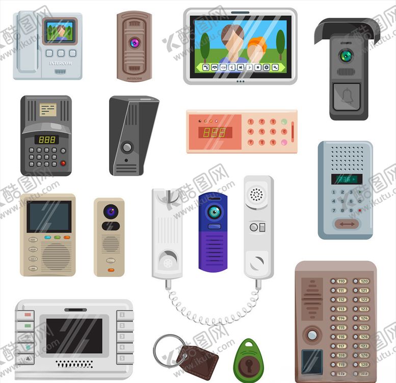 编号：43009409251946201568【酷图网】源文件下载-门禁设备