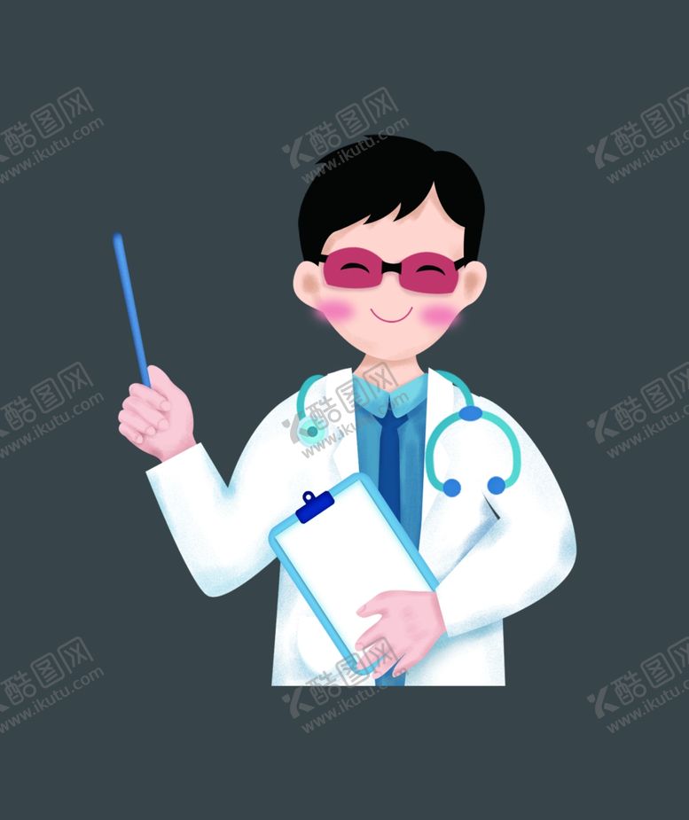 编号：48077309211309547463【酷图网】源文件下载-医生卡通