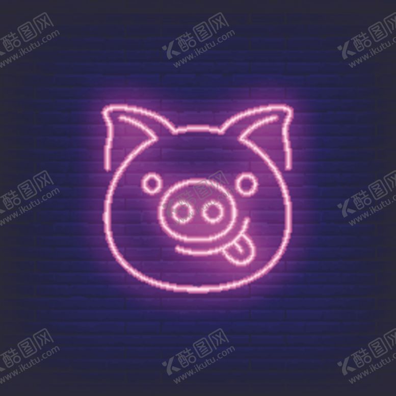 编号：39131804241640316724【酷图网】源文件下载-猪手绘猪卡通猪