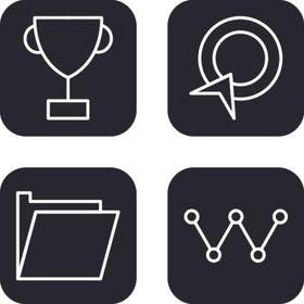 图标草莓公交车线条icon