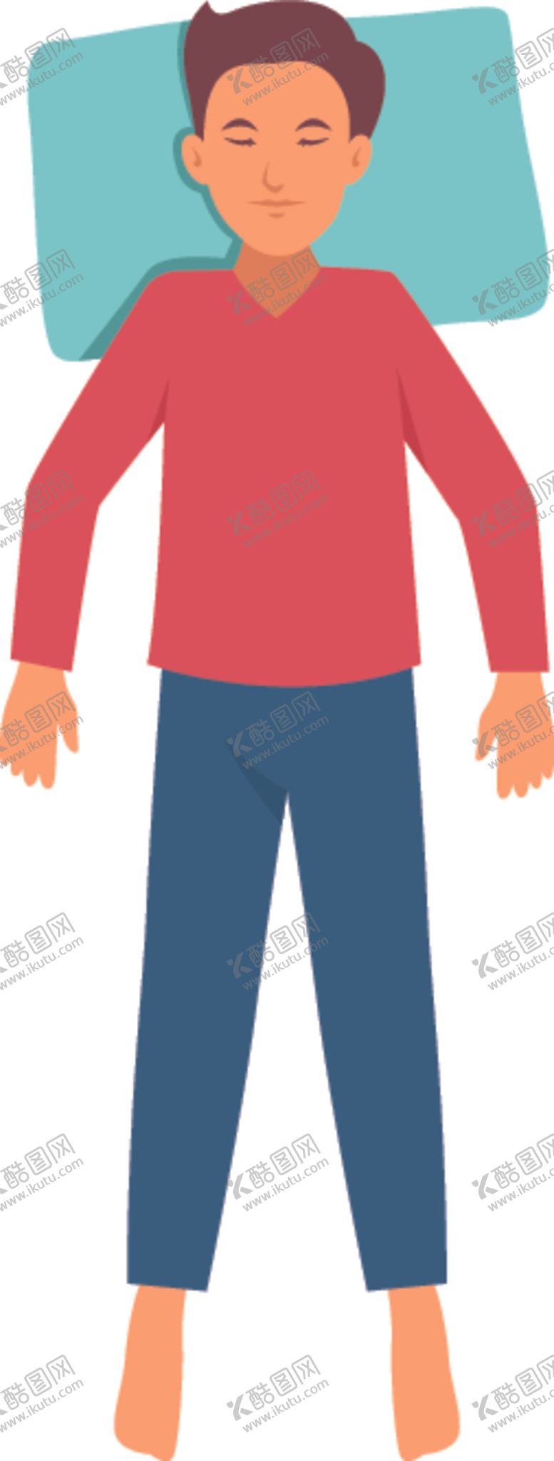 编号：43838305030842358497【酷图网】源文件下载-睡觉姿势