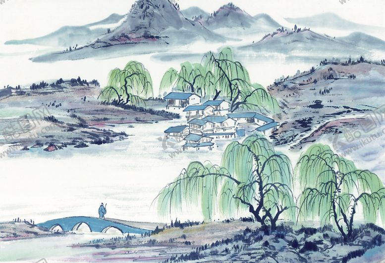编号：59738409301427554928【酷图网】源文件下载-山水画 