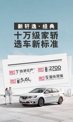 东风日产新轩逸经典海报