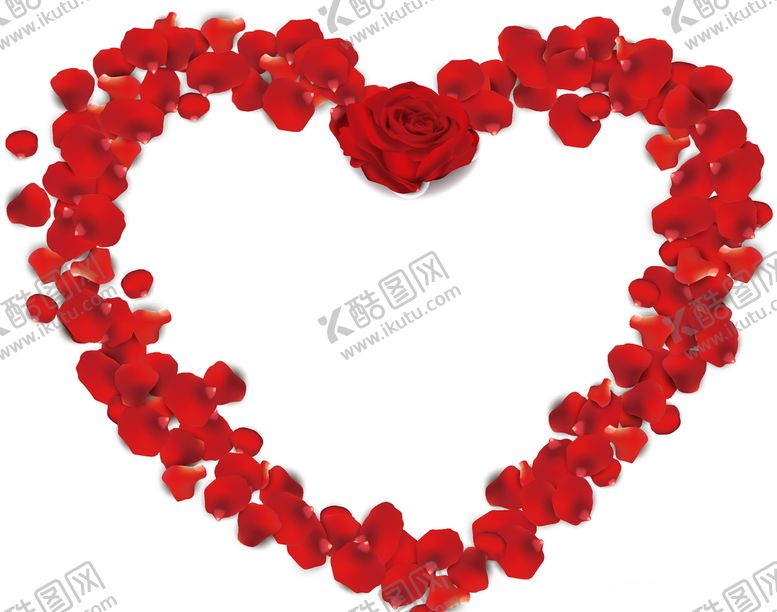 编号：28742810021911159750【酷图网】源文件下载-爱心花瓣
