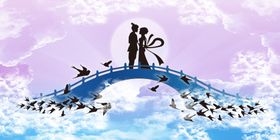 牛郎织女图