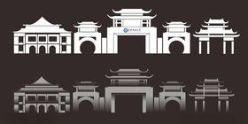 广西民族大学剪影