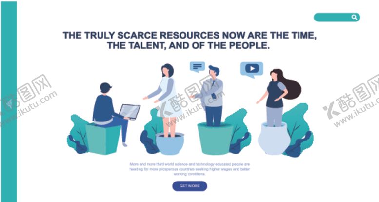 编号：20919510030801142915【酷图网】源文件下载-扁平化商务办公插画