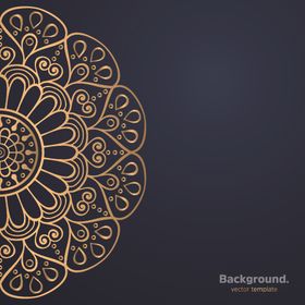 图案花纹曼陀罗