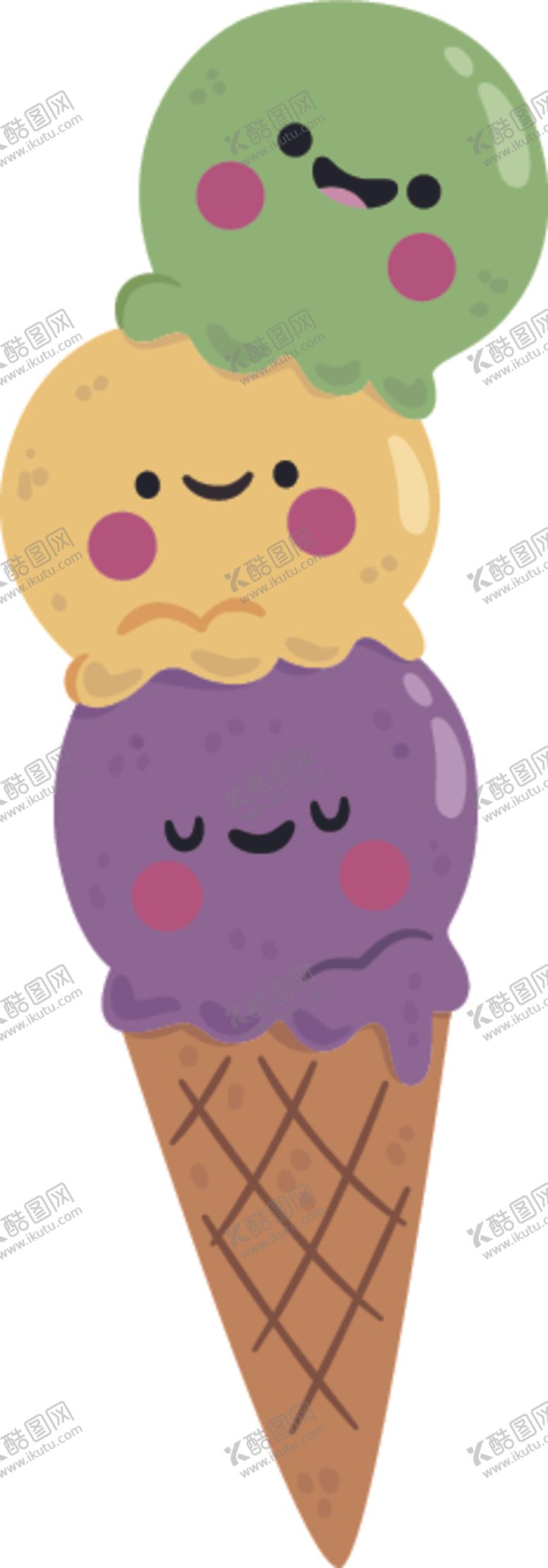 编号：65385209280857596574【酷图网】源文件下载-可爱食物