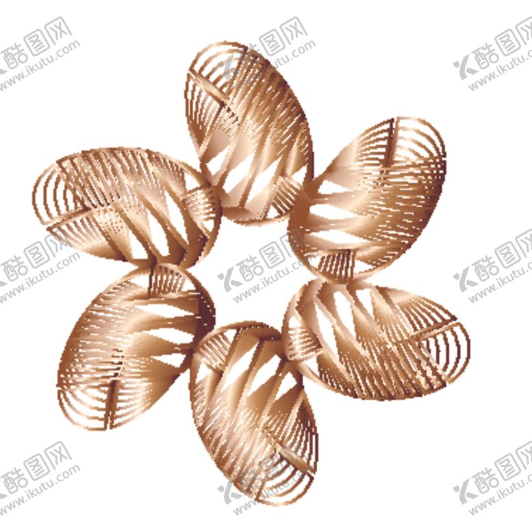 编号：42860910030938063049【酷图网】源文件下载-创意金色花纹图案设计