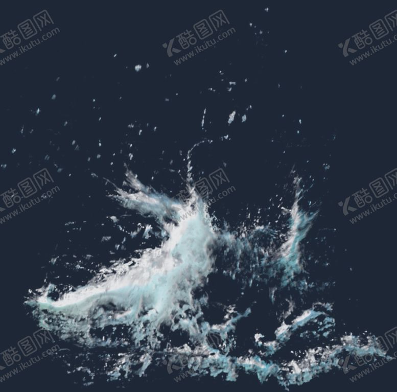 编号：28640810152147356204【酷图网】源文件下载-透明水花