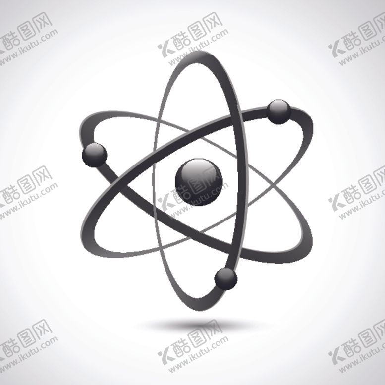 编号：59520402160801104119【酷图网】源文件下载-原子徽标符号3d环球模式立体化