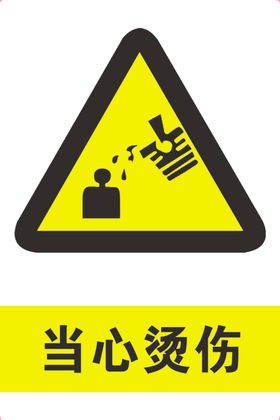 当心烫伤