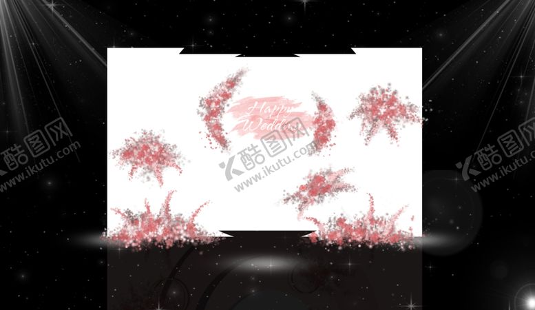 编号：68963209281753137774【酷图网】源文件下载-粉色婚礼迎宾