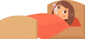 生病的孩子