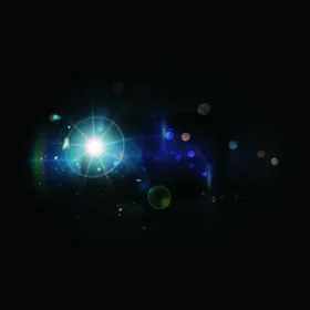 创意光效滤镜放射特底图