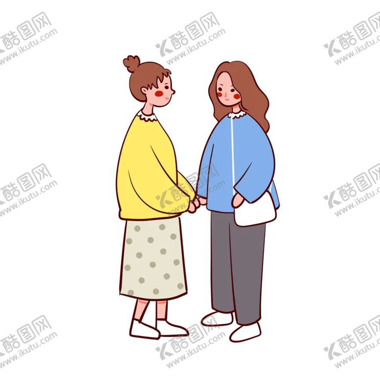 编号：44168802081842017297【酷图网】源文件下载-手绘卡通简约38女生节