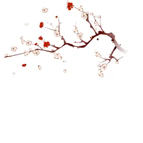 新年展示中国风展台货节c4d