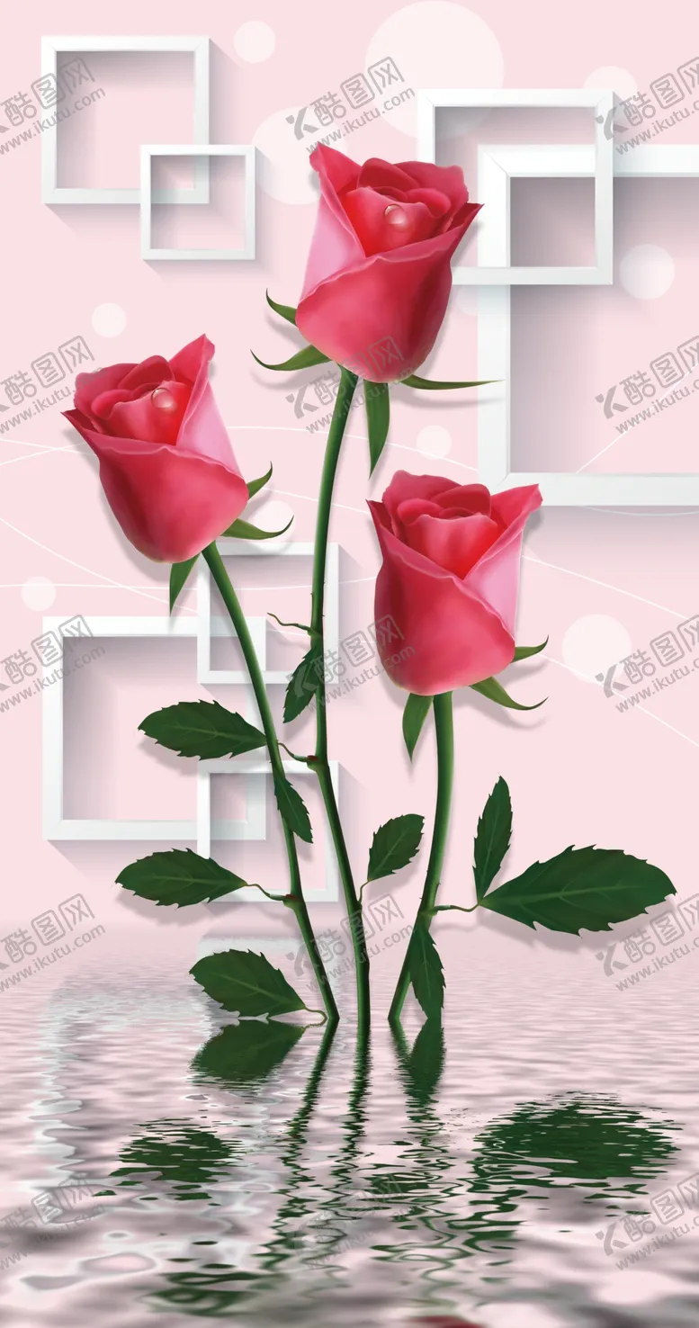 编号：58281206262132026875【酷图网】源文件下载-花卉装饰画