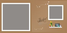 儿童幼儿宝宝相册模板相册模板