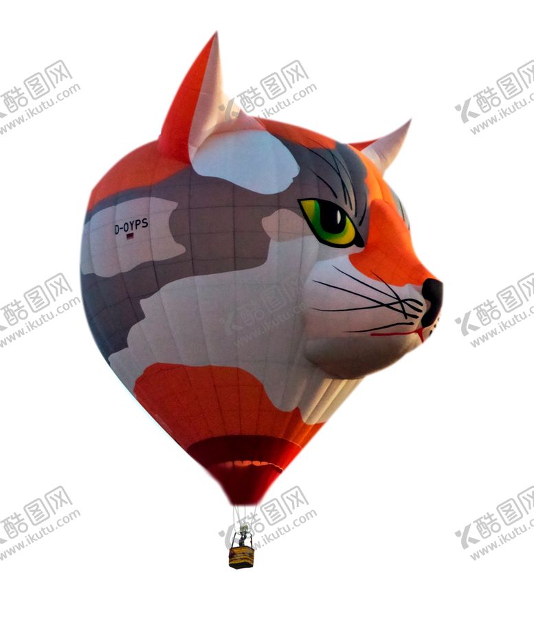 编号：11244609210938486552【酷图网】源文件下载-创意个性热气球免扣素材