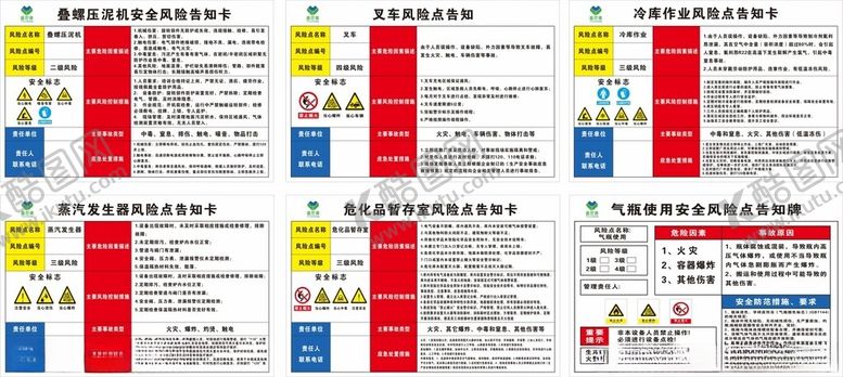 编号：42973803311853139124【酷图网】源文件下载-安全风险告知牌