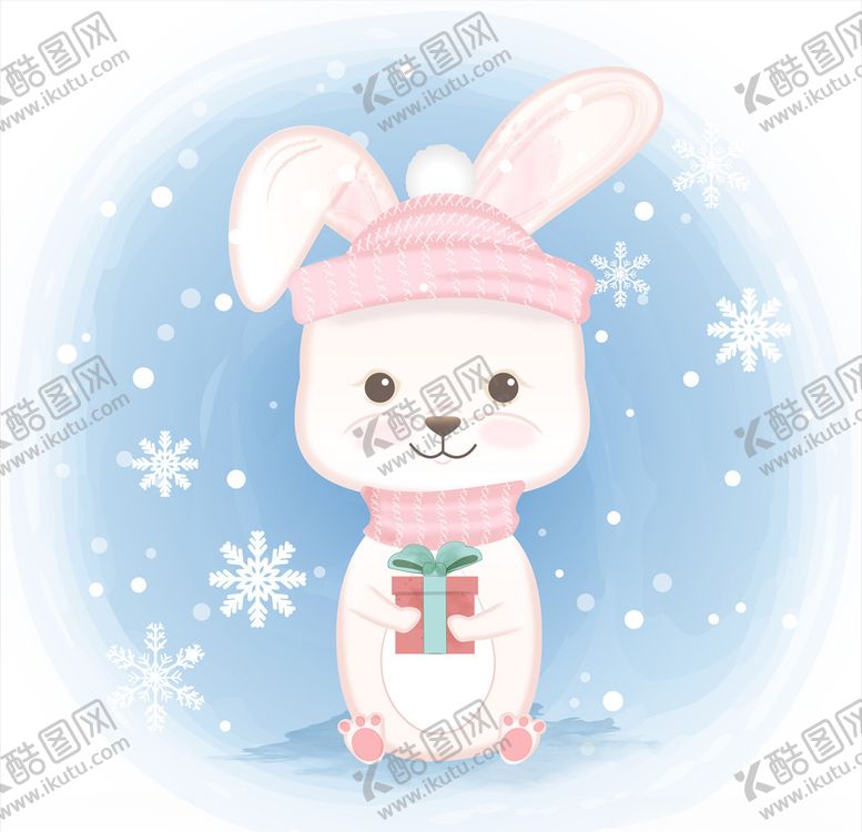 编号：81241910191914248247【酷图网】源文件下载-卡通兔子插画