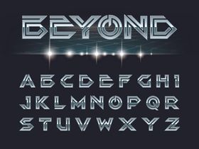 字母效果
